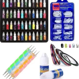 3D Nail Art Kit (multicolor) nail art combo-picture-25
