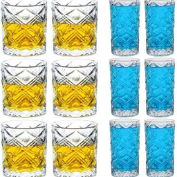 (Pack of 12) simms2 Glass Set Whisky Glass-image-62