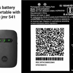 Wokia-Electronics Company Mobile Battery ForCompatible Jio Reliance 4G Router JioFi 3 (JMR540,JMR541 & JMR 520) | JioFI 4 (JMR1140,JMR550)-[2600mAh]-image-46