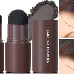 Best Hair line powder Black/Hairline Shadow Powder Stick 02 soft Hair Volumizer powder-image-12