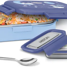 Hugo Inner Steel Tiffin Box for School with Steel Container,Lunch Box,Dark Blue 2 Containers Lunch Box-image-61