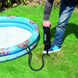 Air Inflation Float, Ball, Bath tub Pump (Black) Balloon Pump-picture-26