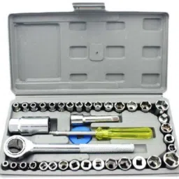 Best Quality Socket Set Hand Tool Kit (40 Tools) Socket Set-image-38