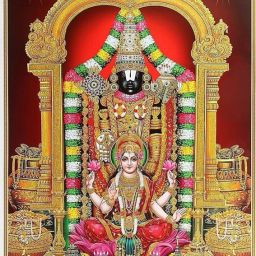Poster Tirupati Balaji Laxmiji Large Poster sl-9181 (Large Print, 36x24 Inches, Banner Media, Multicolor) Fine Art Print-22