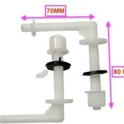 Toilet Seat Cover Hinges Clamp 'L' Type PVC Spare Part Accessories Custom Fit Toilet Seat Lid Lock-50
