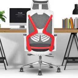 .Com Gladiator High Back Office Chair|Seat Slider|3D Adjust Armrest|High Cushion Mesh Office Executive Chair-image-6