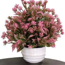 Best For Home/Office Table Decoration or Gift Table Flower Pot Bonsai Wild Artificial Plant with Pot-9