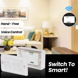 Howell WiFi 3+1 Node Switch Compatible with Alexa, Google Assistant & Siri image 5