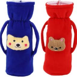 Soft Plush Baby Bottle Cover for Feeders Set of 2 Cover Handle on Both Side-image-57