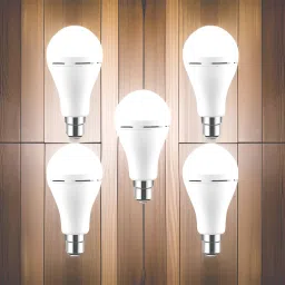 Surya (Emergency Bulb) 12W Rechargeable LED (Emergency Light) (Pack of 5) MZ147 4 hrs Bulb Emergency Light-image-63