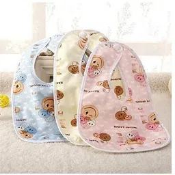 New Born Water Resistant-Premium Super Soft Cotton Daily Use bibs-image-84