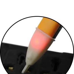 hillgrove (Pack of 2) High Non Contact Voltage Tester Pen with Flashlight & Sound Analog Voltage Tester image 5