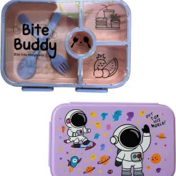 Lunch box with combo_new295 2 Containers Lunch Box-picture-27