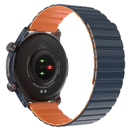 noise NoiseFit Javelin Smartwatch with Bluetooth Calling (37.08mm AMOLED Display, IP68 Water Resistant, India Blue Strap) image 3