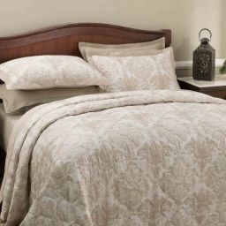 Grey Cotton 100 AC Room Double Bed Quilt by Maspar-picture-17