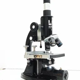 Monocular Compound Microscope Mag: 100x to 450x to 1000x with LED Light-image-2