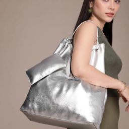 Women Silver Tote-image-43