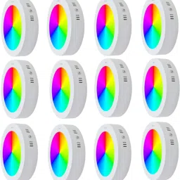 9 watt Down Light surface 7-1 multi colour pack of-12 Recessed Ceiling Lamp-11