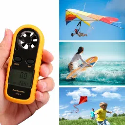 thermomate Digital Anemometer Wind Speed Air Velocity Temperature Measuring with Backlight DigitalAnemometer image 3