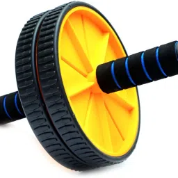 Dual Wide Anti-Skid Ab Roller With Knee Pad for Abdominal Stomach Exercise Ab Exerciser-image-30