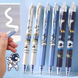 Space Theme 12 Retractable Gel Pens – 0.5mm Fine Point, Quick-Dry & Erasable Gel Pen-image-31