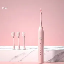Kellsie Rechargeable Ultrasonic Tooth Brush Smart Timer IPX7 Waterproof Electric Toothbrush-image-78