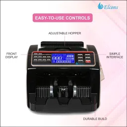 ELCONS EL-2000 DUAL DISPLAY MANUAL Note Counting Machine image 2