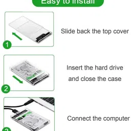TERABYTE 1tb Portable External Hard Disk - USB 3.0 for PC Laptop Windows and Mac, 2.5 inch PORTABLE EXTTERNAL HARDDRIVE image 4
