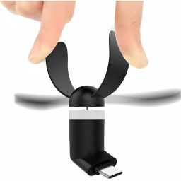 Comfortinglives Phone usb fan efficient airflow fan for android type c phones Usb C Fan For Hiking USB Fan-image-24