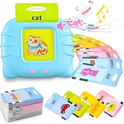 Flash Cards for Kids English Words Preschool Reading Early Talking Toy- 112 pcs Prime Edition-40