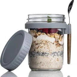 Glass Grocery Container- 350 ml-14