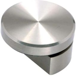Fully Brass Half Round Mirror Glass Bracket Holder 6mm Chrome Finish,Wall Mount Brass Glass Holder-32