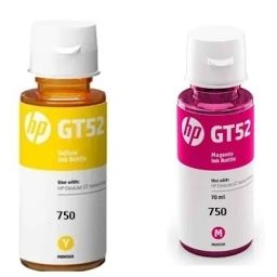 HP INK BOTTLE FOR HP 750 INK TANK SMART TANK PRINTER FOUR COLOR COMBO Black + Tri Color Combo Pack Ink Bottle-24