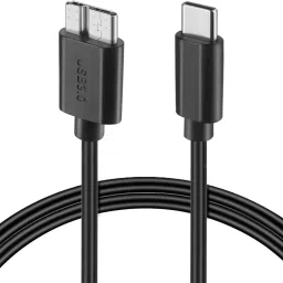 jihaan New USB C Type C USB 3.0 Portable External Hard disk drive hdd black 4 inch USB Type C to Micro-B USB 3.0 Cable-22
