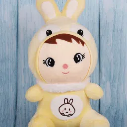 Cute & Adorable Yellow Bunny Soft/Plush Toy for Kids - 30 cm-14