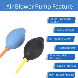 WiredCom Dust Cleaner Air Blower for Keyboard,Digital SLR Camera, Lens, Watch(PACK OF 2) for Computers image 4