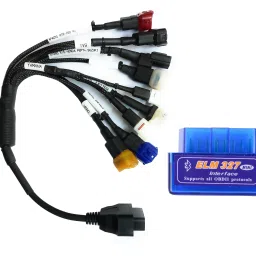 OBD-II (OBD2) 16 pin Smart MultiPin Converter Cable 9 Types With OBD Adapter OBD Reader-10