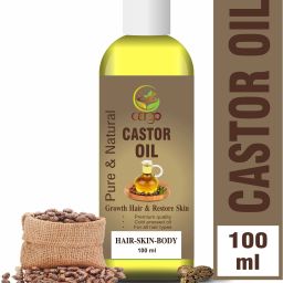Cold Pressed Castor Oil for Skin & Hair Oil-100ML Hair Oil-image-63