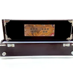 maga mart class sound quality 42 key 2 reed 440 tuned total wood folding harmonium sound quality 42 key 2 reed 440 tuned total wood folding harmonium With Bag 3 1/2 Octave Hand Pumped Harmonium image 4