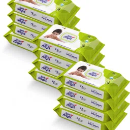 Super Soft Cleansing Baby Wipes Lid Pack, 864 Count,Pack of 12,72 count/pack-2