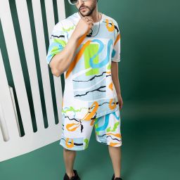 Tshirt Regular Shorts Co-ords Set-image-31