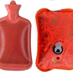 Deluxe Super Pain Relief Combo pack of Electric Hot water bag and Non Electric Hot Water Bottle 1 L Hot Water Bag-image-92