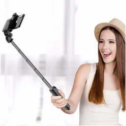 CHG BEST XT-02 Bluetooth Extendable Selfie Stick Lightweight All Smartphone Tripod, Tripod Kit, Tripod Ball Head image 4