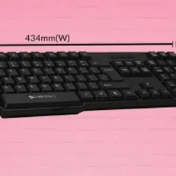 ZEBRONICS zeb-Companion 107 Keyboard and mouse combo with nano receiver. Wireless Standard Desktop Keyboard Compatible with Desktop, Laptop, Mac stand support,Zeb-Companion 107 image 2