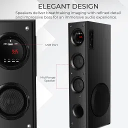 liluns Soundbar with FM Mode , Made in India 120 W Bluetooth Tower Speaker image 5