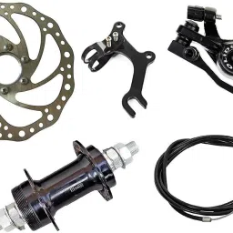 Complete Set for Bicycle Front Disk Brake Set, 5Pcs Bicycle Brake Disk-12