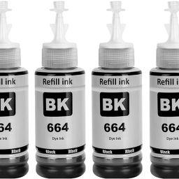gAdi T664 Refill Ink Bottle for Epson L130, L220, L310, L360, L365, L380 Printers Black Ink Bottle-image-7