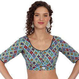 U-Neck Women Blouse-image-0