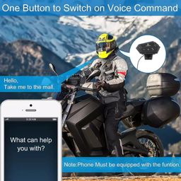 OTOROYS 1 Year Warranty Motorcycle Helmet Wireless Dual Earphone On-Ear Helmet Bluetooth Calling and Music with Mic, (Support iOS & Andriod) (OTOB12) image 2