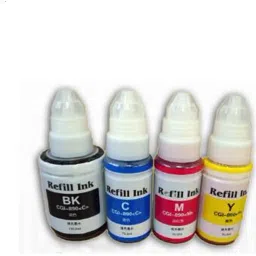 wetech Ink Refill G2000, G2002, G2010, G2012, G2100 Compatible G Series GI 790 Type Black + Tri Color Combo Pack Ink Bottle-image-95